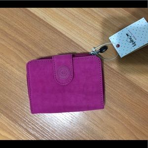 Pink Kipling Wallet